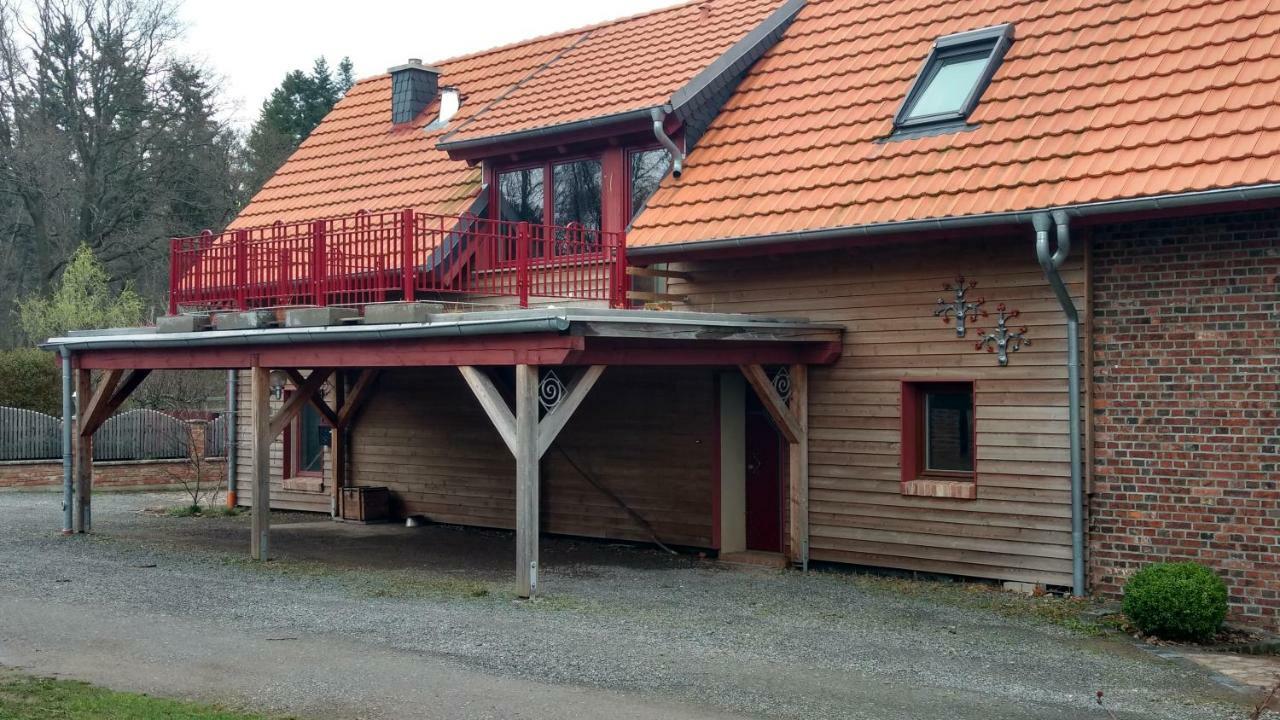 Ziegeleihof Inmitten Von Wiesen Und Waeldern Degenershausen Екстериор снимка
